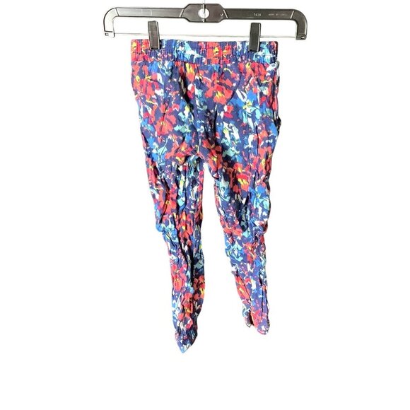 Children's Place Girls Multicolor Abstract Print Jogger Pants 5/6 Elastic Waist - Picture 2 of 6